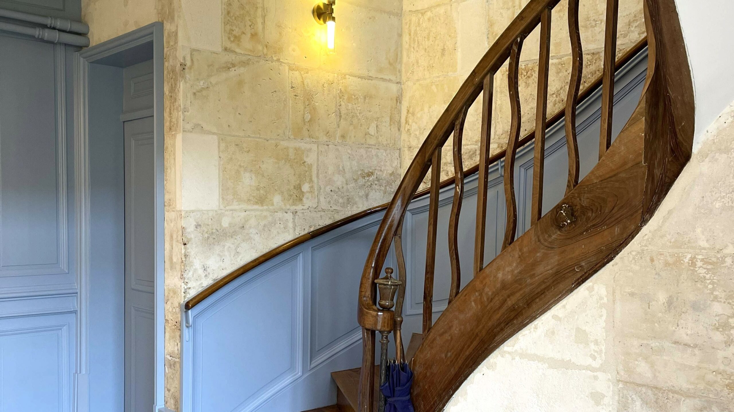 chantier escalier travaux rénovation Cognac