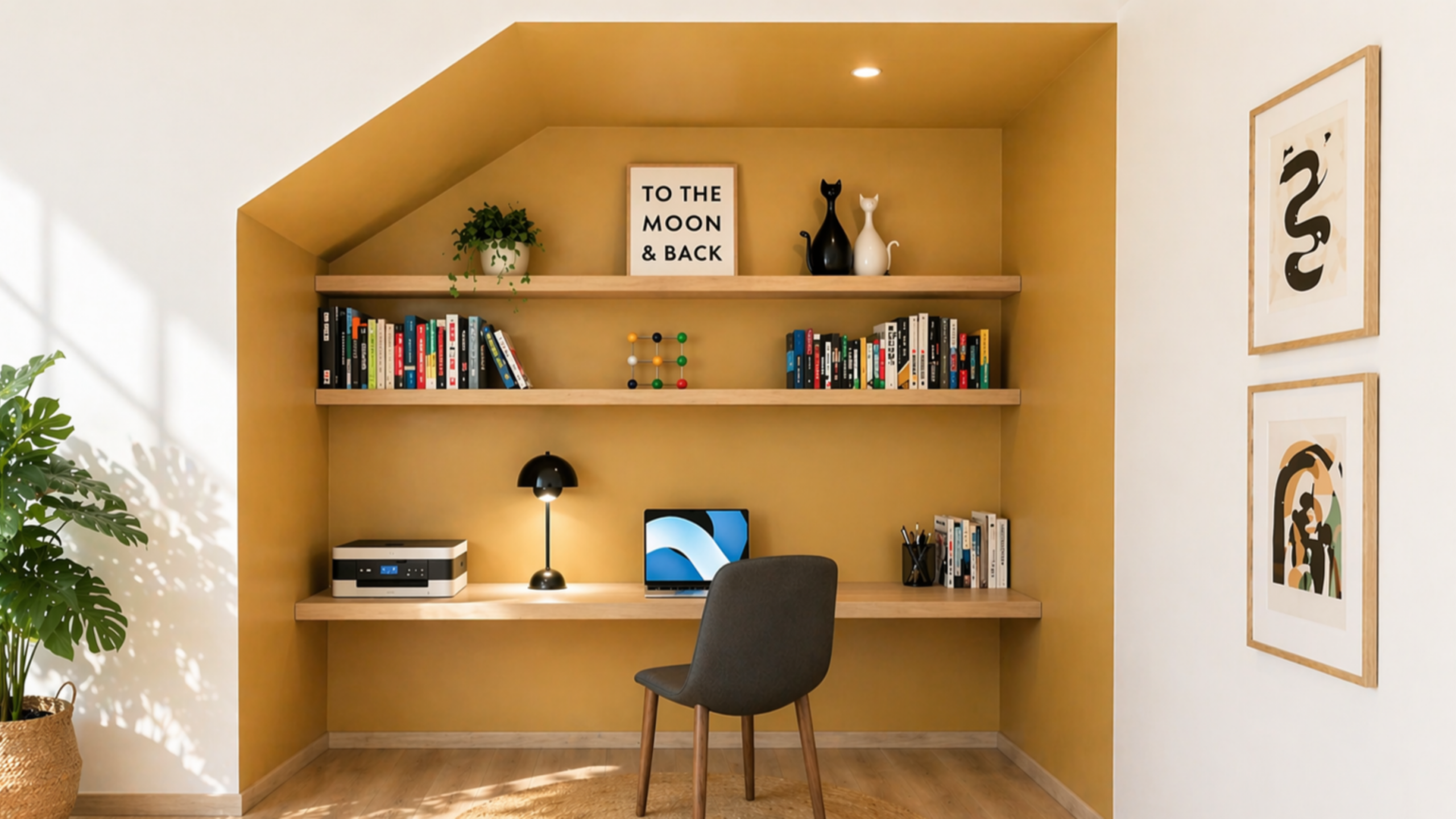 chantier chambre bureau rénovation Cognac
